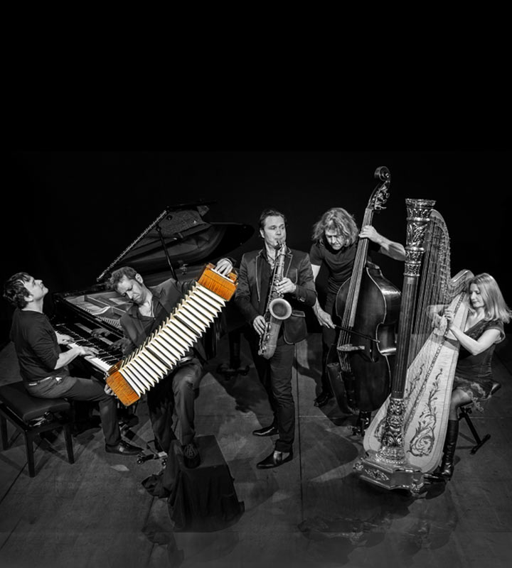 Ensemble Quadro Nuevo mit Andreas Hinterseher